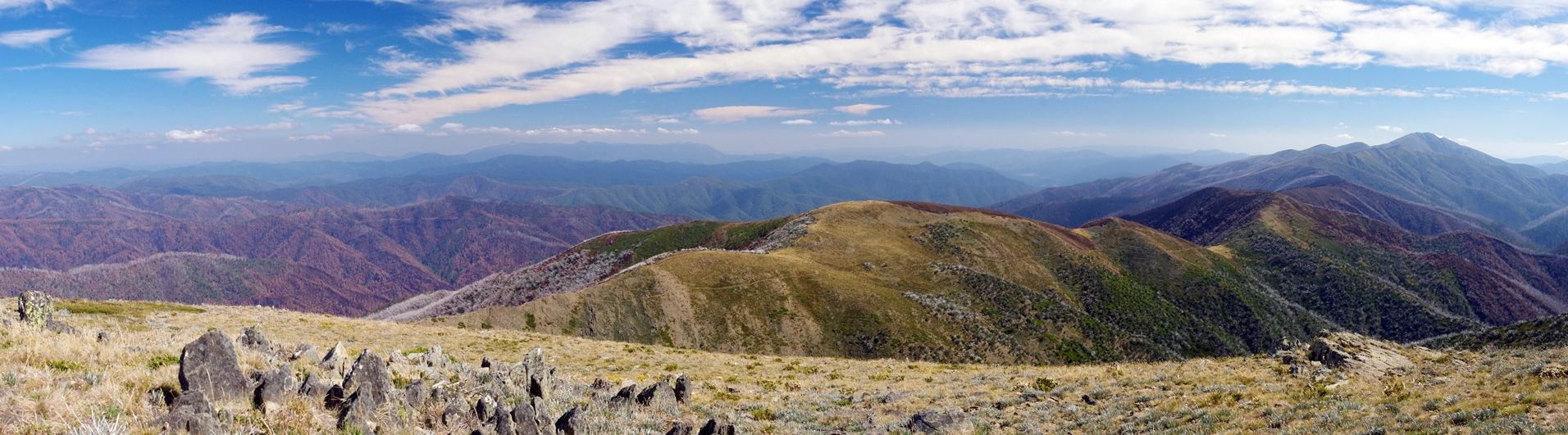 Photograph of Razorback Ridge in Victoria